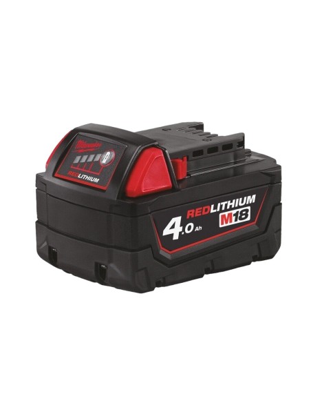 MILWAUKEE M18 B4 batteria 18V 4.0 Ah Li-Ion a ioni di litio