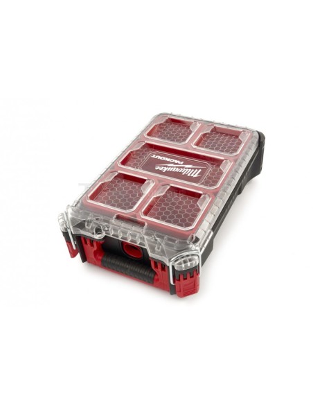 Milwaukee packout valigetta Organiser minuterie vaschette rimuovibili