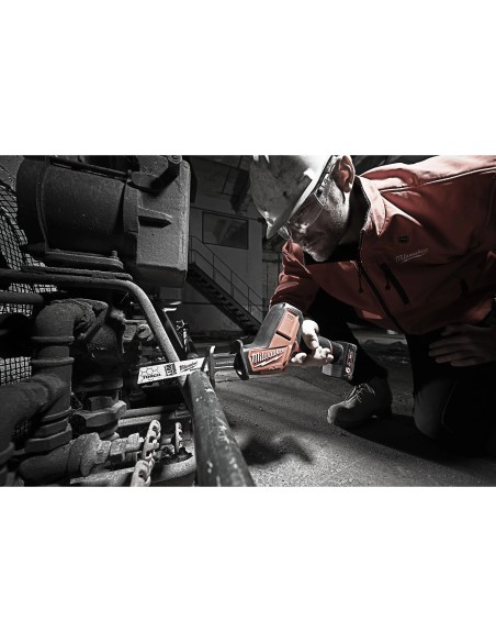 Milwaukee M12 CHZ-602X Seghetto Diritto FUEL 12V con 2 Batterie 6.0Ah