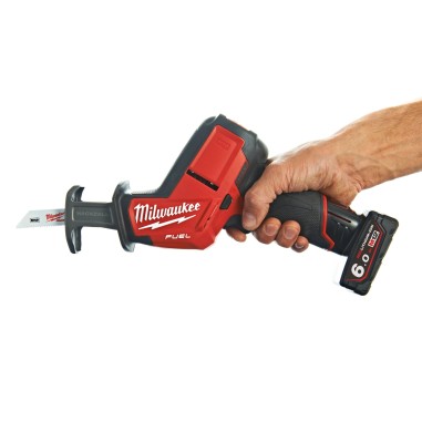 Milwaukee M12 CHZ-602X Seghetto Diritto FUEL 12V con 2 Batterie 6.0Ah