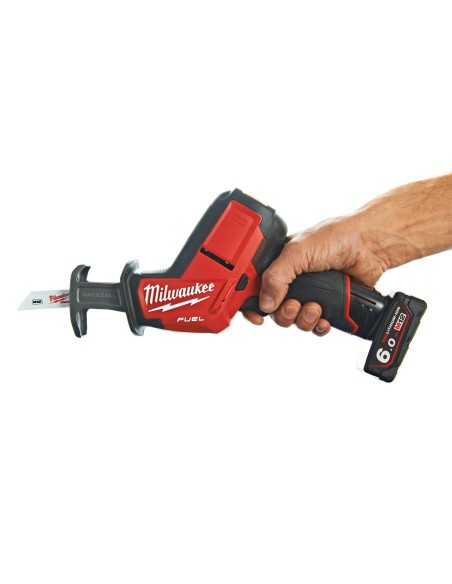 Milwaukee M12 CHZ-602X Seghetto Diritto FUEL 12V con 2 Batterie 6.0Ah