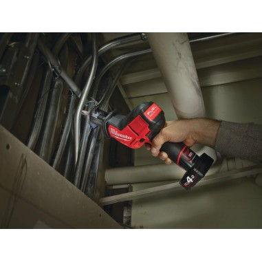 Milwaukee M12 CHZ-602X Seghetto Diritto FUEL 12V con 2 Batterie 6.0Ah