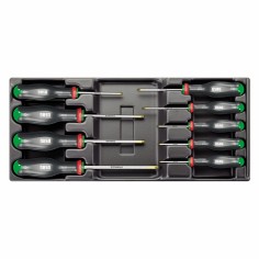 Modulo USAG 519/324TX in termoformato con 9 giraviti  Tamper Resistant