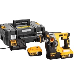 DeWALT DCH273P2T tassellatore SDS-PLUS BRUSHLESS XR con 2 batterie 5 Ah