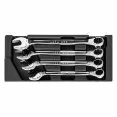USAG 519/285B2 Modulo Termoformato Assortito 4 Chiavi Combinate 27-32