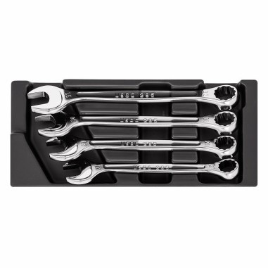 USAG 519/285B2 Modulo Termoformato Assortito 4 Chiavi Combinate 27-32
