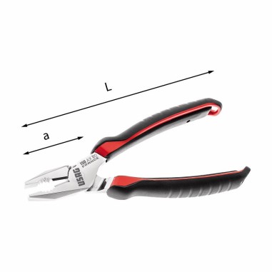 USAG 150 AX Pinze Universali 160 mm Ergonomiche Taglio Presa ISO 5746