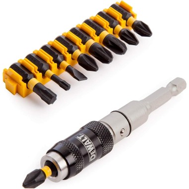 DeWALT DT70518T Set 10pz inserti avvitatore impact torsion portainserti pivotale