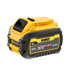 DEWALT DCB546 BATTERIA XR FLEXVOLT LITIO 18V/54V 6.0AH utilizzabile