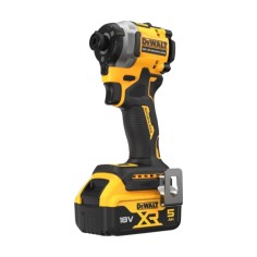 AVVITATORE IMPULSI 1/4" 206Nm 2 BATTERIE 18V 5AH COMPATTO XR DEWALT