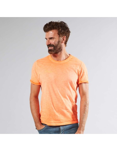 U-Power FLUO T-Shirt manica corta Tessuto in cotone con filato "slub cotton”