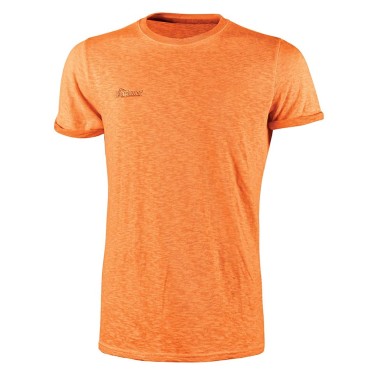 U-Power FLUO T-Shirt manica corta Tessuto in cotone con filato "slub cotton”