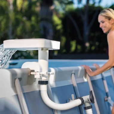 Intex 28090 Cascata LED Multicolore Piscine Prisma Ultra XTR Frame