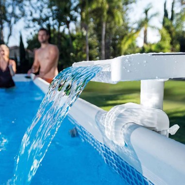 Intex 28090 Cascata LED Multicolore Piscine Prisma Ultra XTR Frame