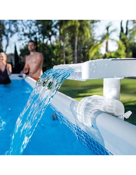 Intex 28090 Cascata LED Multicolore Piscine Prisma Ultra XTR Frame