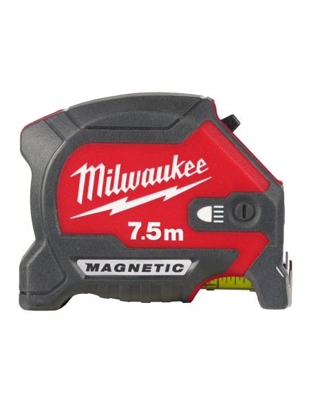 Milwaukee Flessometro Serie LED Pro 7,5m | Metro Ricaricabile USB-C