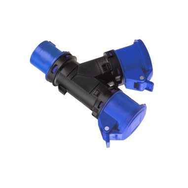 Moltiplicatore Industriale Rosi 1001602 | 2 Prese CEE 16A IP54