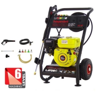 Idropulitrice motore scoppio LAVOR IDRO INDIPENDENT 2800 200 bar tubo 10M 6,5 CV