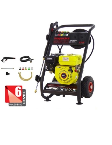 Idropulitrice motore scoppio LAVOR IDRO INDIPENDENT 2800 200 bar tubo 10M 6,5 CV