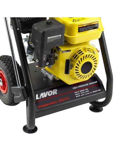 Idropulitrice motore scoppio LAVOR IDRO INDIPENDENT 2800 200 bar tubo 10M 6,5 CV