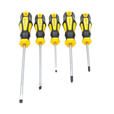 Set cacciaviti da 5 pezzi magnetici rivestiti in gomma BGS 7946