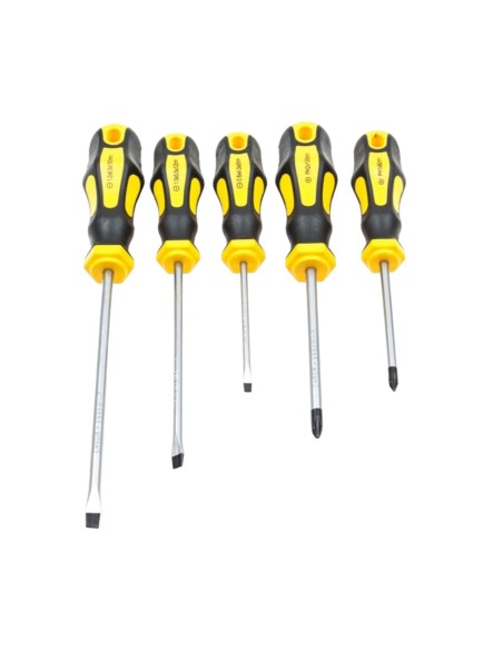 Set cacciaviti da 5 pezzi magnetici rivestiti in gomma BGS 7946