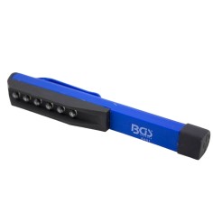 Torcia auto casa Tascabile a penna 6 LED batterie Incluse BGS 8491