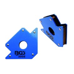 BGS 3008 Squadra Magnetica 20 Kg Supporto Magnetico Saldatura 45° 90° 135°