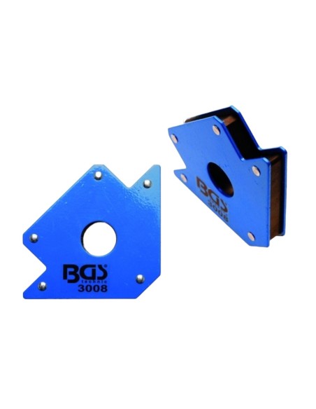 BGS 3008 Squadra Magnetica 20 Kg Supporto Magnetico Saldatura 45° 90° 135°