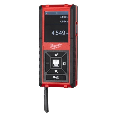 Distanziometro Laser Milwaukee LDM 45 | Portata 45m e Squadra Estraibile