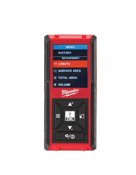Distanziometro Laser Milwaukee LDM 45 | Portata 45m e Squadra Estraibile