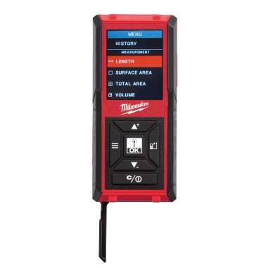 Distanziometro Laser Milwaukee LDM 45 | Portata 45m e Squadra Estraibile
