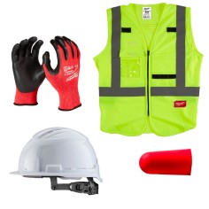 Kit BOLT Milwaukee Sicurezza Cantiere | Protezione Completa certificata