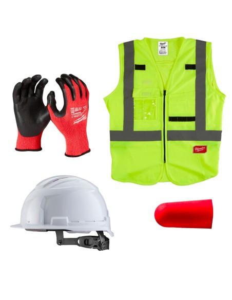 Kit BOLT Milwaukee Sicurezza Cantiere | Protezione Completa certificata