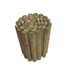 Bordi Aiuole Roll Losa in Legno Impregnato | Bordura Flessibile