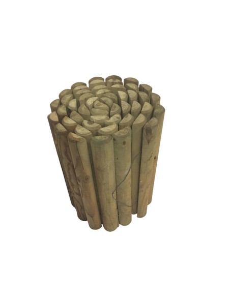 Bordi Aiuole Roll Losa in Legno Impregnato | Bordura Flessibile