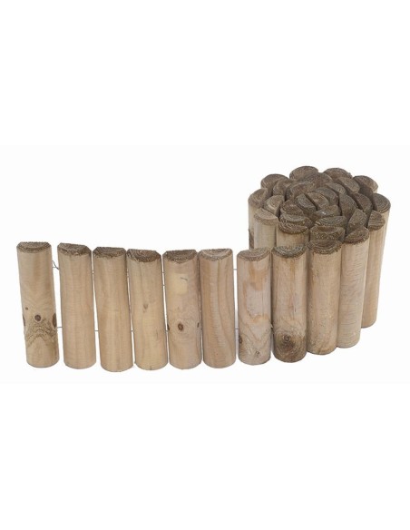 Bordi Aiuole Roll Losa in Legno Impregnato | Bordura Flessibile