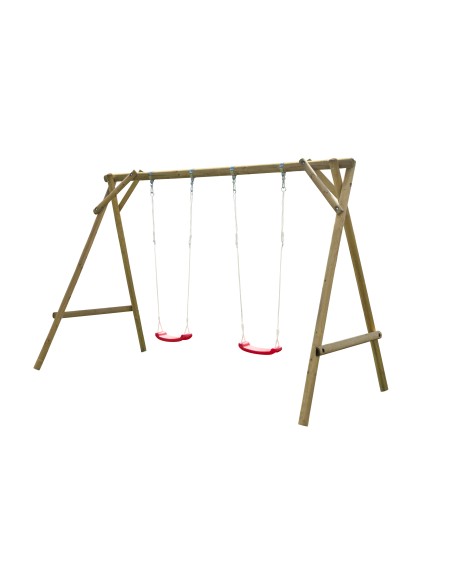 Altalena Palmako Minny: Legno Massello Certificata EN 71 per Giardino
