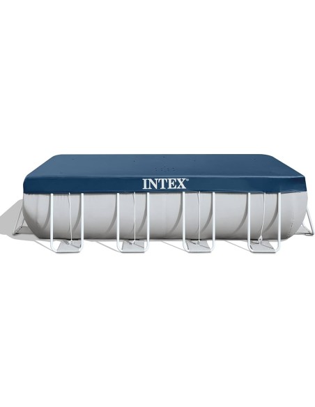 Intex 28037 Telo Copripiscina Rettangolare 400x200 cm | Protezione PVC Frame
