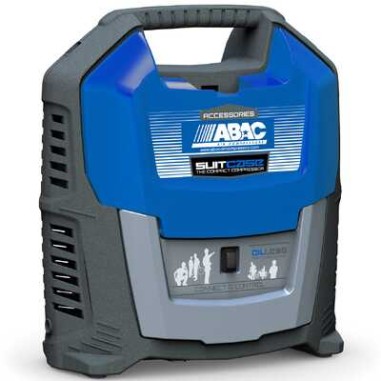 Compressore Portatile ABAC SUITCASE 0 | 1.5 HP - 8 Bar Senza Olio