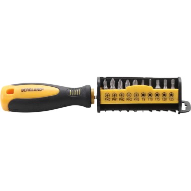 BGS 35831 assortimento 31 pz inserti bit Torx Phillips impugnatura porta inserti