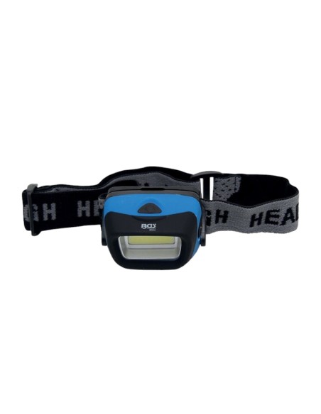BGS 85314 lampada frontale professionale a COB-LED ultraluminoso da 3W 120 lumen