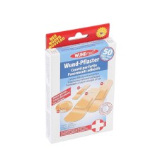 BGS 80885 cerotti assortiti 50 pz primo soccorso emergenza vari formati sterili