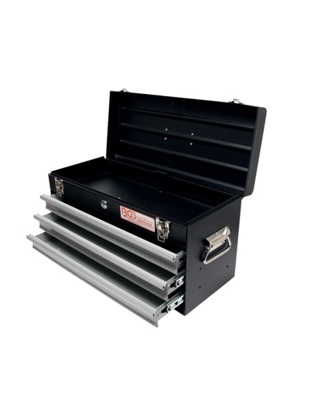 BGS 3312 cassetta cassettiera baule attrezzi in metallo con serratura VUOTA