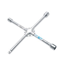 BGS 1459 chiave a croce per dadi ruote auto bussole 17/19/21 mm attacco 1/2"