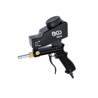 PISTOLA SABBIATRICE PNEUMATICA CORPO IN ABS ATTACCO 1/4" BGS 3244