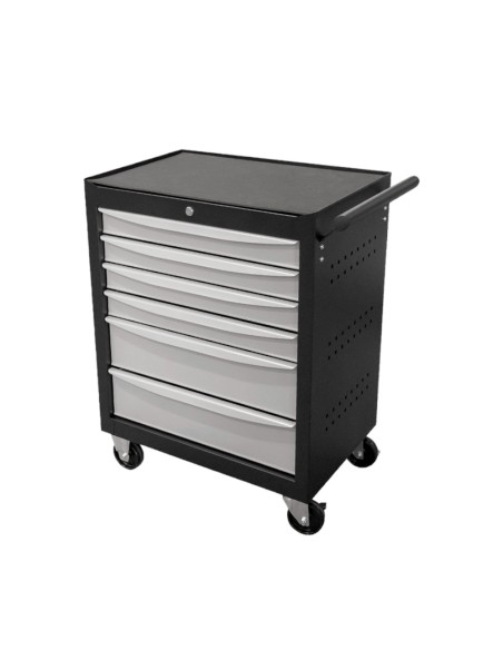 Carrello portautensili 6 cassetti in ABS con ruote VUOTO FerMec 53558