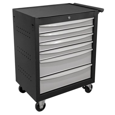 Carrello portautensili 6 cassetti in ABS con ruote VUOTO FerMec 53558