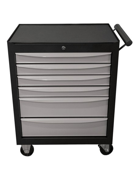 Carrello portautensili 6 cassetti in ABS con ruote VUOTO FerMec 53558
