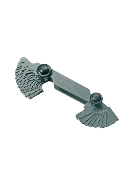 Contafiletti doppio 52 fogli metrico 0,25 6,0 mm Whitworth 4G 62G BGS
